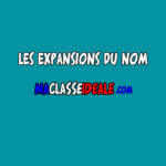 Les expansions du nom