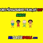 Fiches pédagogiques français 1AEP – Maroc