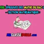 Épreuves des maths du BAC 2024 – Section Mathématique