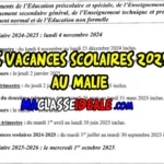 Les vacances scolaires 2025 au Malie